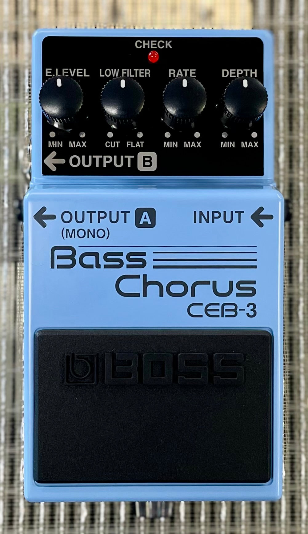 Boss CEB-3 Bass Chorus Pedal- Taiwan -January 2016 ( As new - IN BOX) ( Pre Owned) I2G3664-Boss-Infinite Music