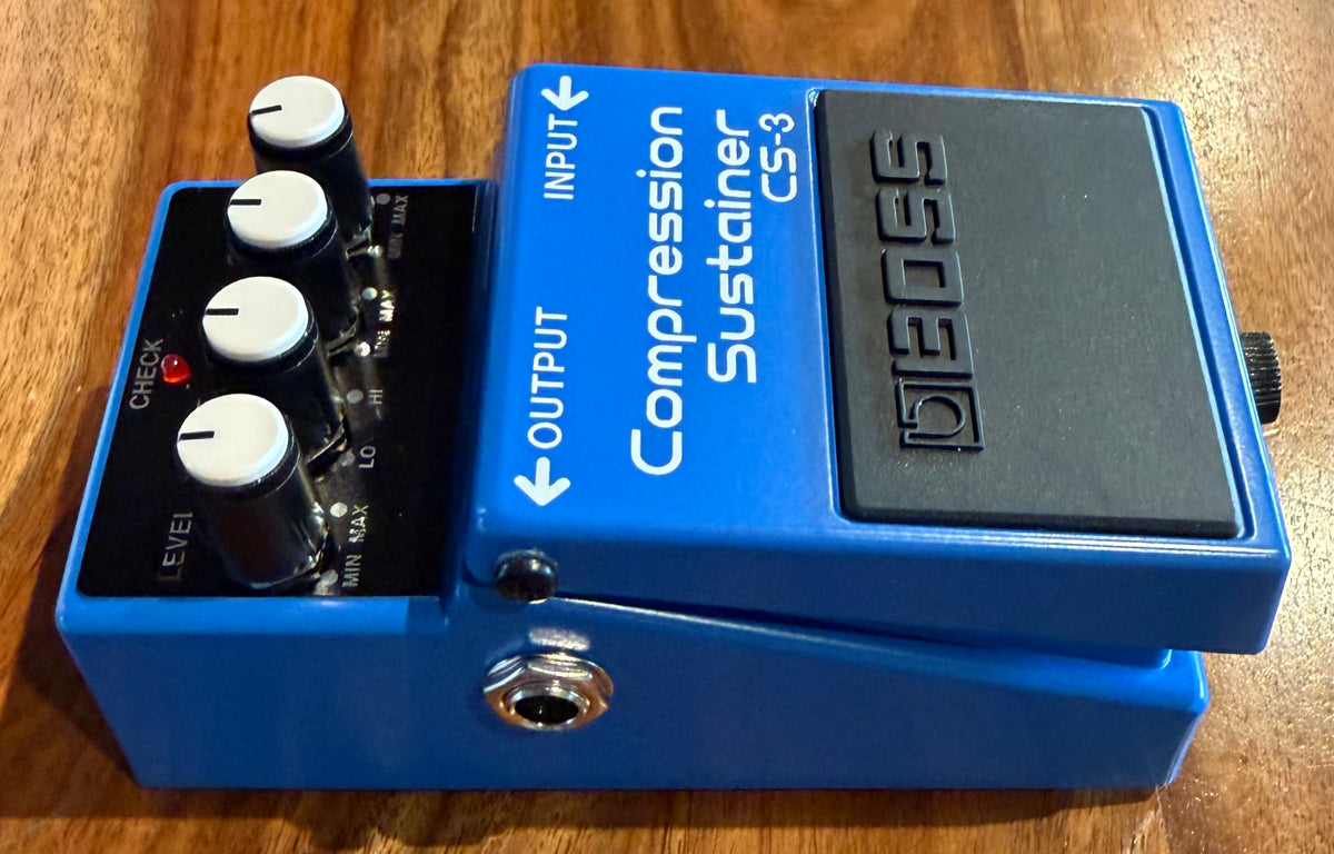 Boss CS-3 Compression Sustainer Pedal - Taiwan - Aug 2012 ( Pre Owned... In Box...Mint) Q1C3499-Boss-Infinite Music
