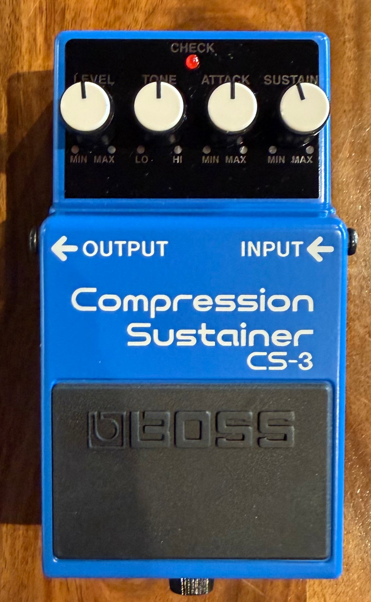 Boss CS-3 Compression Sustainer Pedal - Taiwan - Aug 2012 ( Pre Owned... In Box...Mint) Q1C3499-Boss-Infinite Music