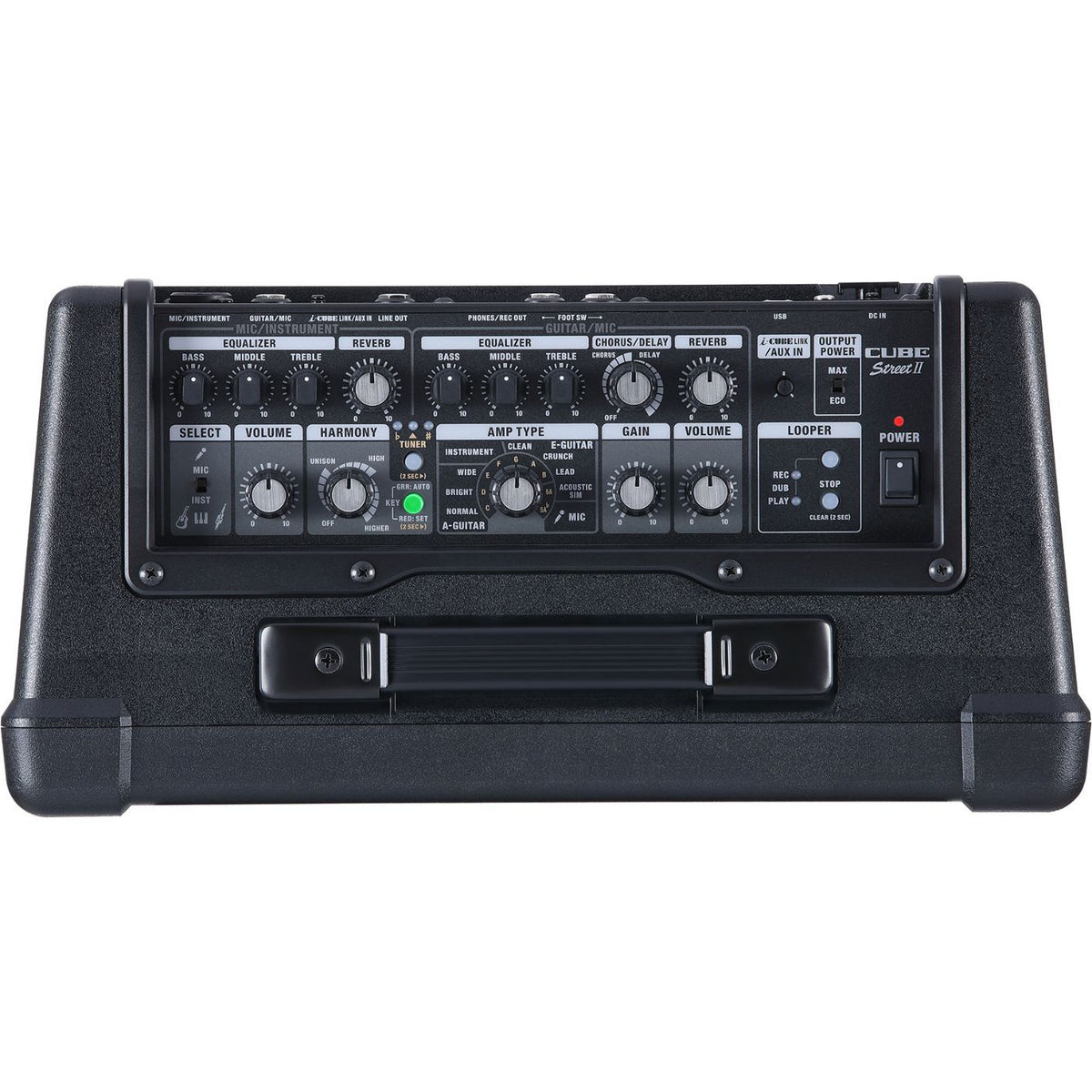 Boss Cube Street II Battery Powered Stereo Amplifier - Black-Boss-Infinite Music