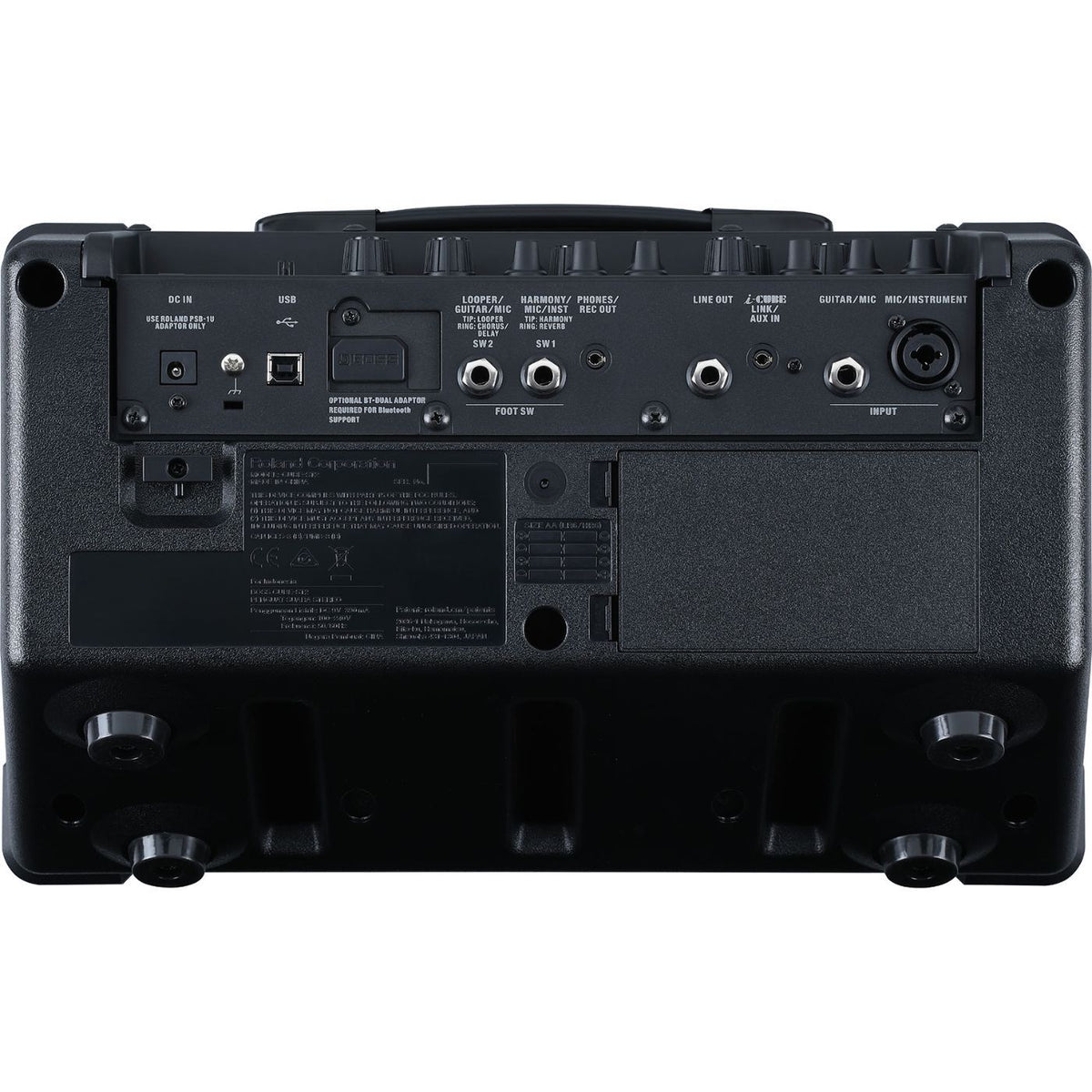 Boss Cube Street II Battery Powered Stereo Amplifier - Black-Boss-Infinite Music