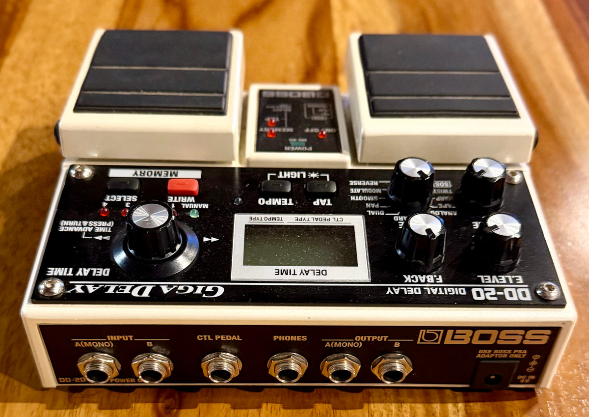 Boss DD-20 Giga Delay Pedal - Taiwan - Dec 2007 ( Pre Owned... With Box) DW53375-Boss-Infinite Music