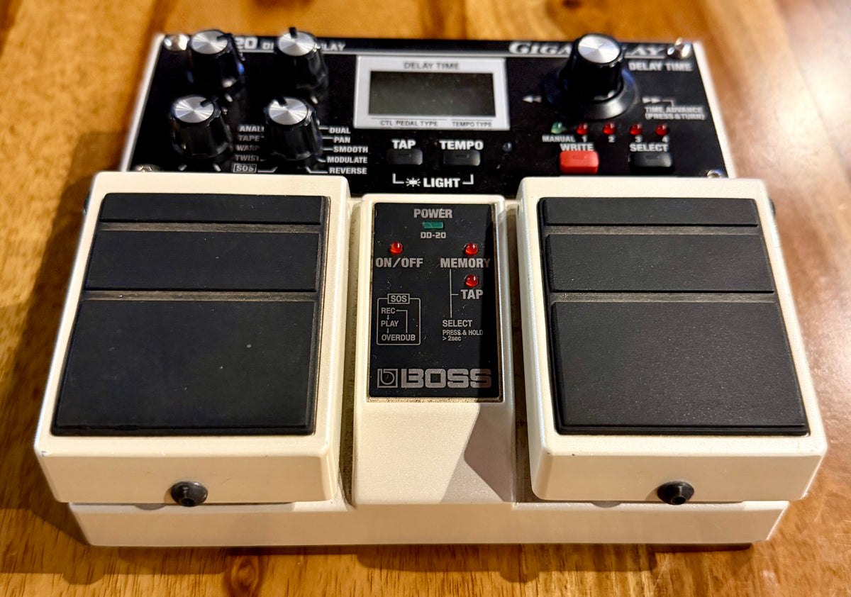 Boss DD-20 Giga Delay Pedal - Taiwan - Dec 2007 ( Pre Owned... With Box) DW53375-Boss-Infinite Music