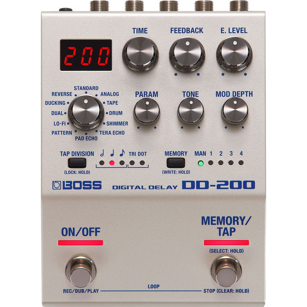 Boss DD-200 Digital Delay Pedal-Boss-Infinite Music