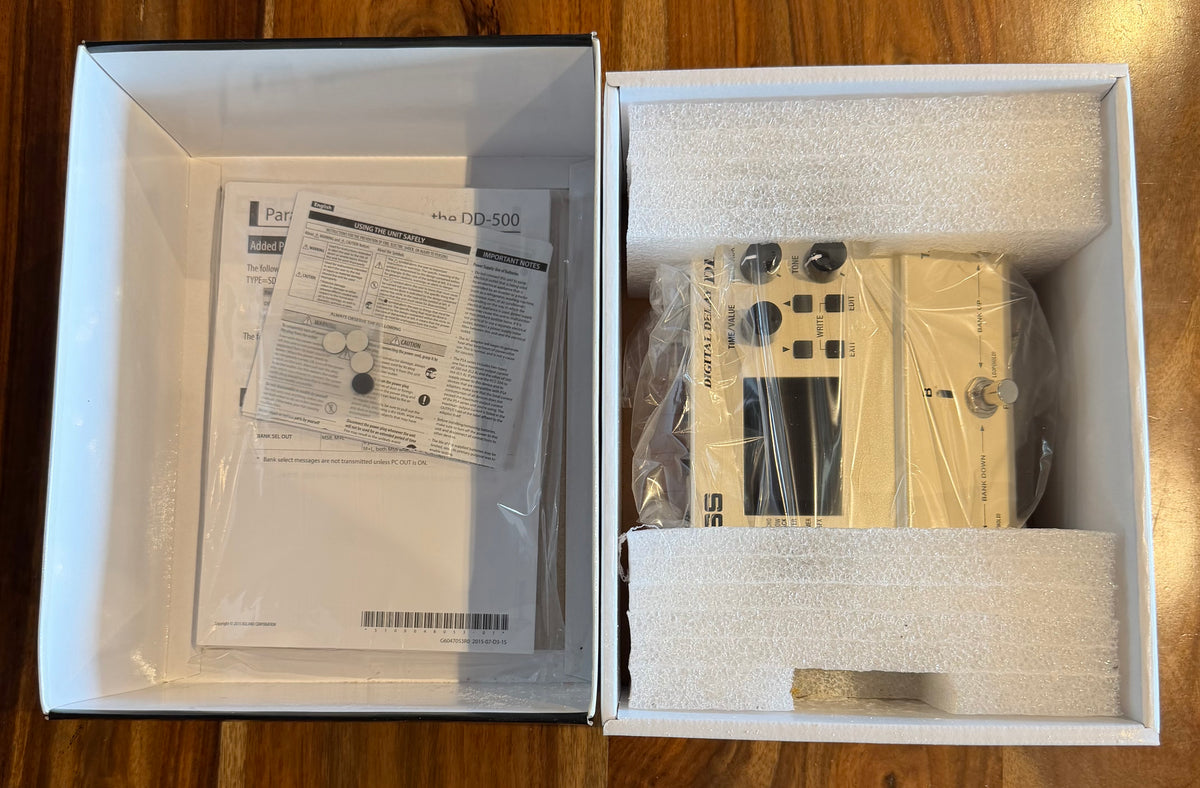 Boss DD-500 Digital Delay Pedal- Taiwan - ( Pre Owned... In Box...Mint) Z2G9656-Boss-Infinite Music