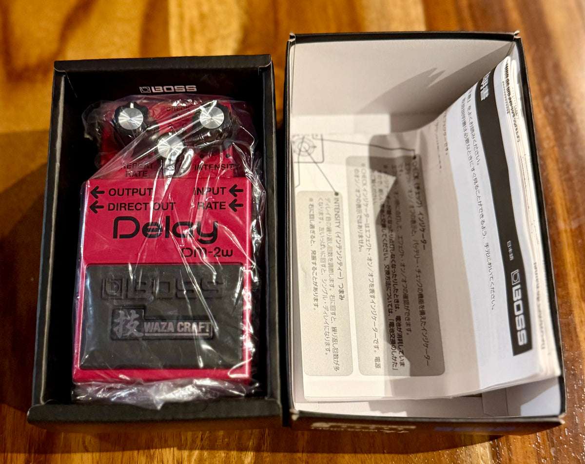 Boss DM-2W Analog Delay Pedal - Taiwan - Dec 2014 ( Pre Owned... With Box...Mint) Z9E0705-Boss-Infinite Music