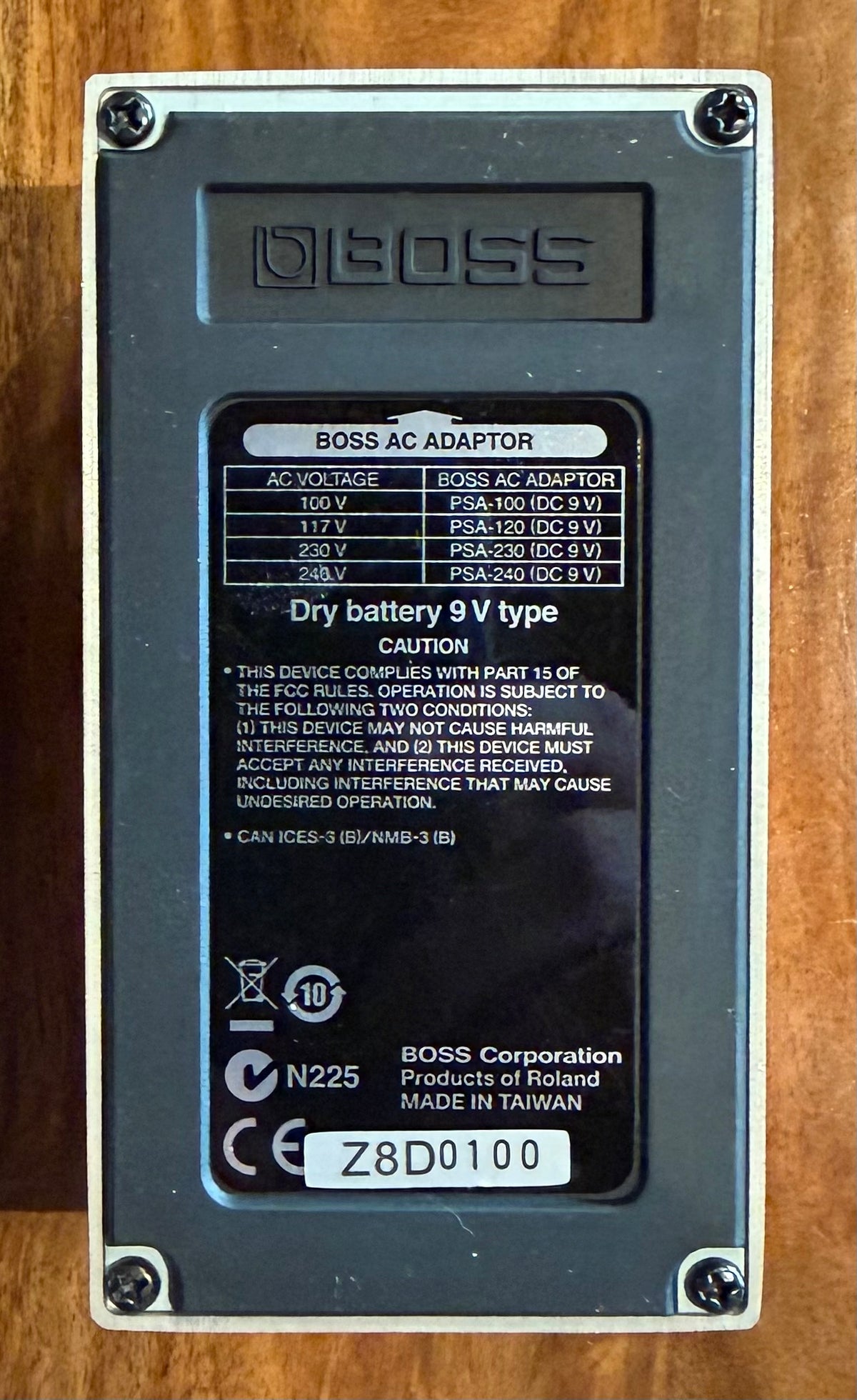 Boss DS-1X Distortion Pedal - Taiwan - Jan 2014 ( Pre Owned... In Box...Mint) Z8D0100-Boss-Infinite Music