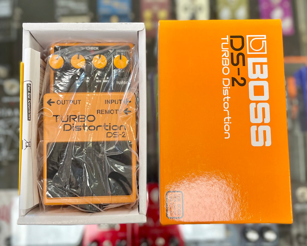 Boss DS-2 Turbo Distortion Pedal- Taiwan -November 2013 ( As new - IN BOX) ( Pre Owned) A6D6857-Boss-Infinite Music