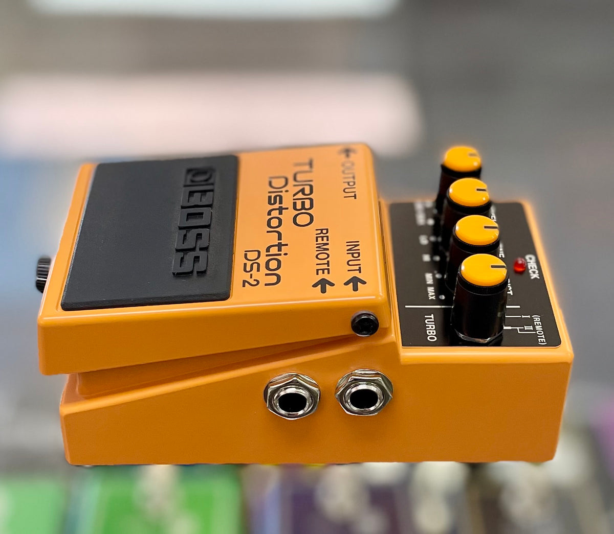 Boss DS-2 Turbo Distortion Pedal- Taiwan -November 2013 ( As new - IN BOX) ( Pre Owned) A6D6857-Boss-Infinite Music