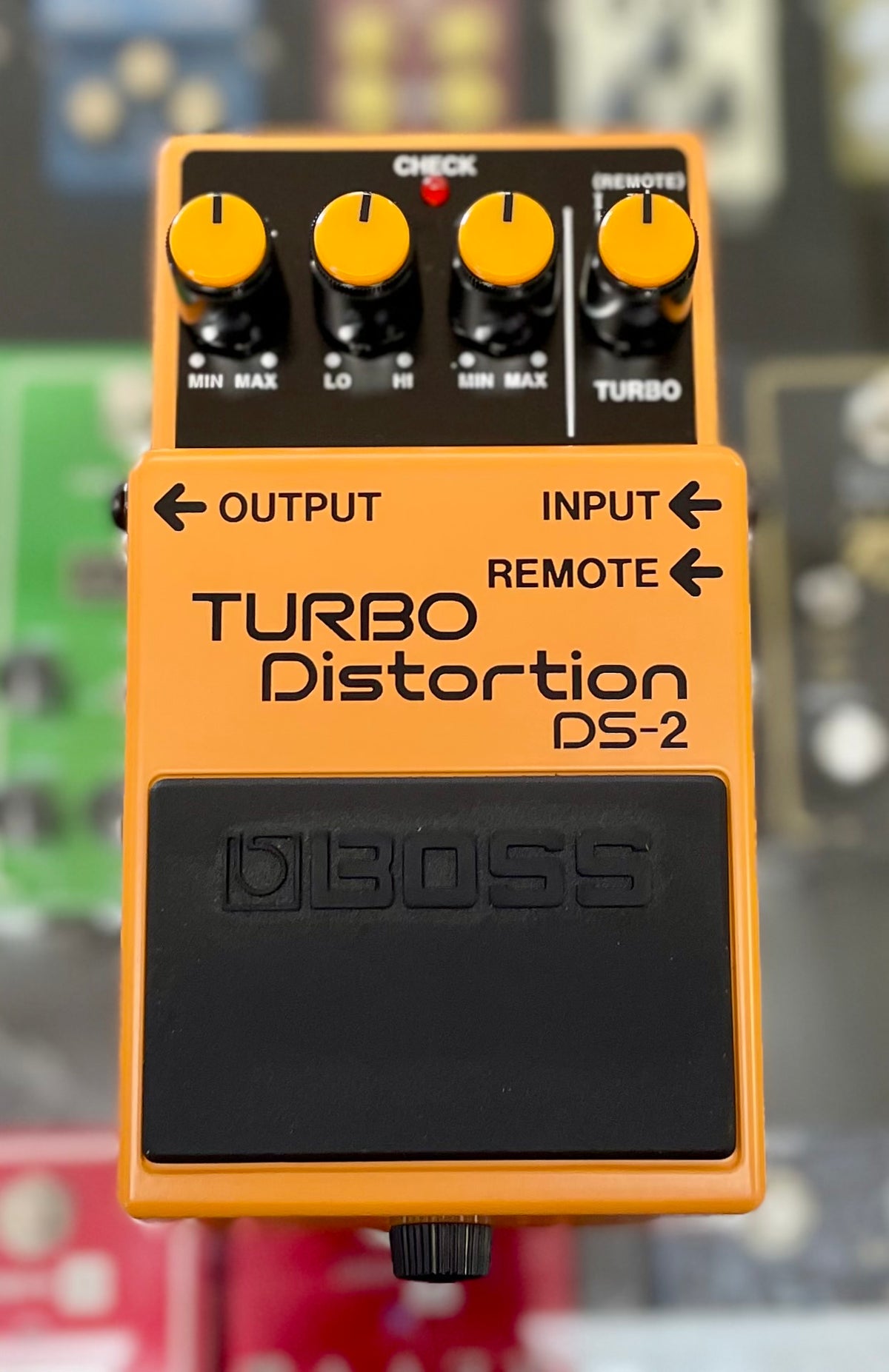 Boss DS-2 Turbo Distortion Pedal- Taiwan -November 2013 ( As new - IN BOX) ( Pre Owned) A6D6857-Boss-Infinite Music