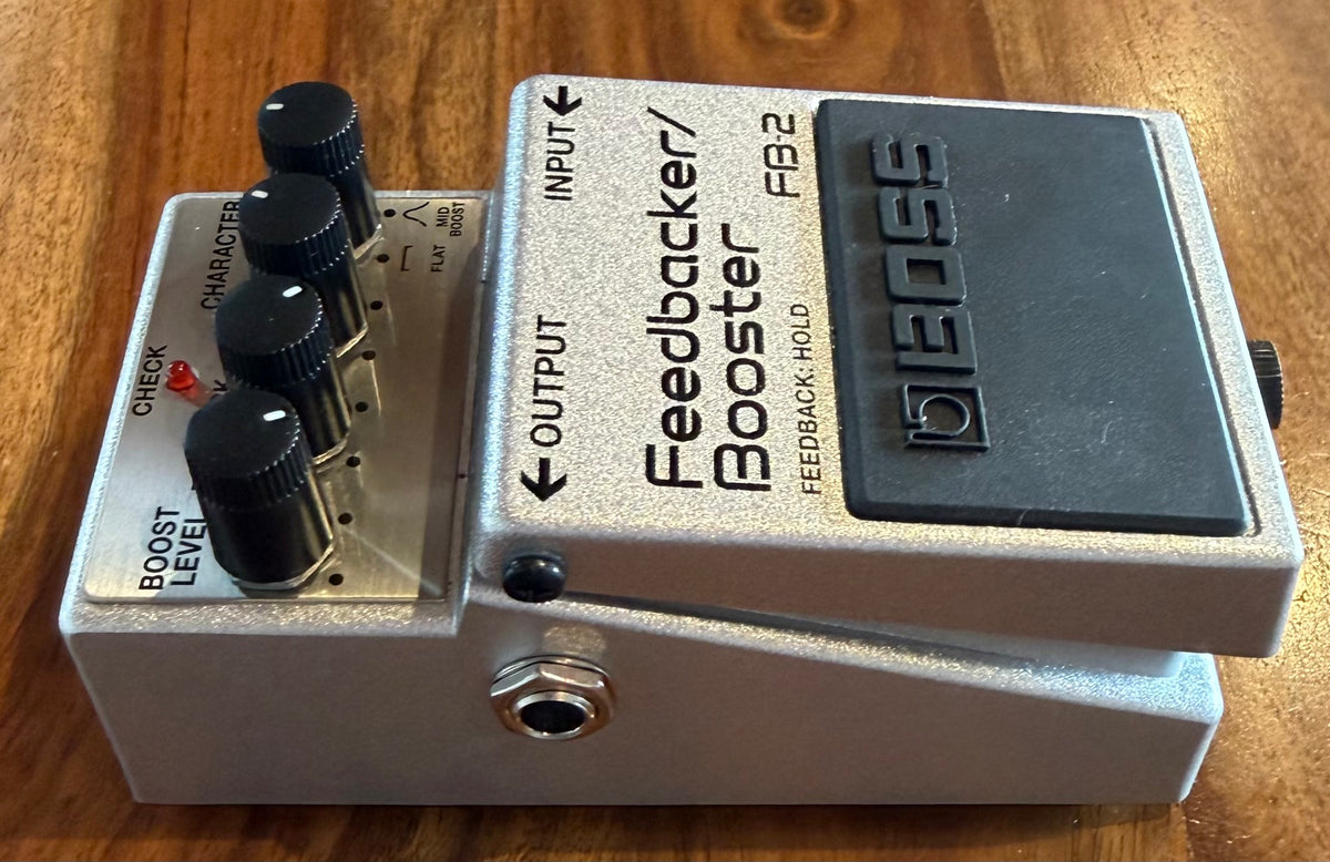 Boss FB-2 Feedbacker/Booster Pedal - Taiwan - Dec 2014 ( Pre Owned... In Box...Mint) B5C0244-Boss-Infinite Music