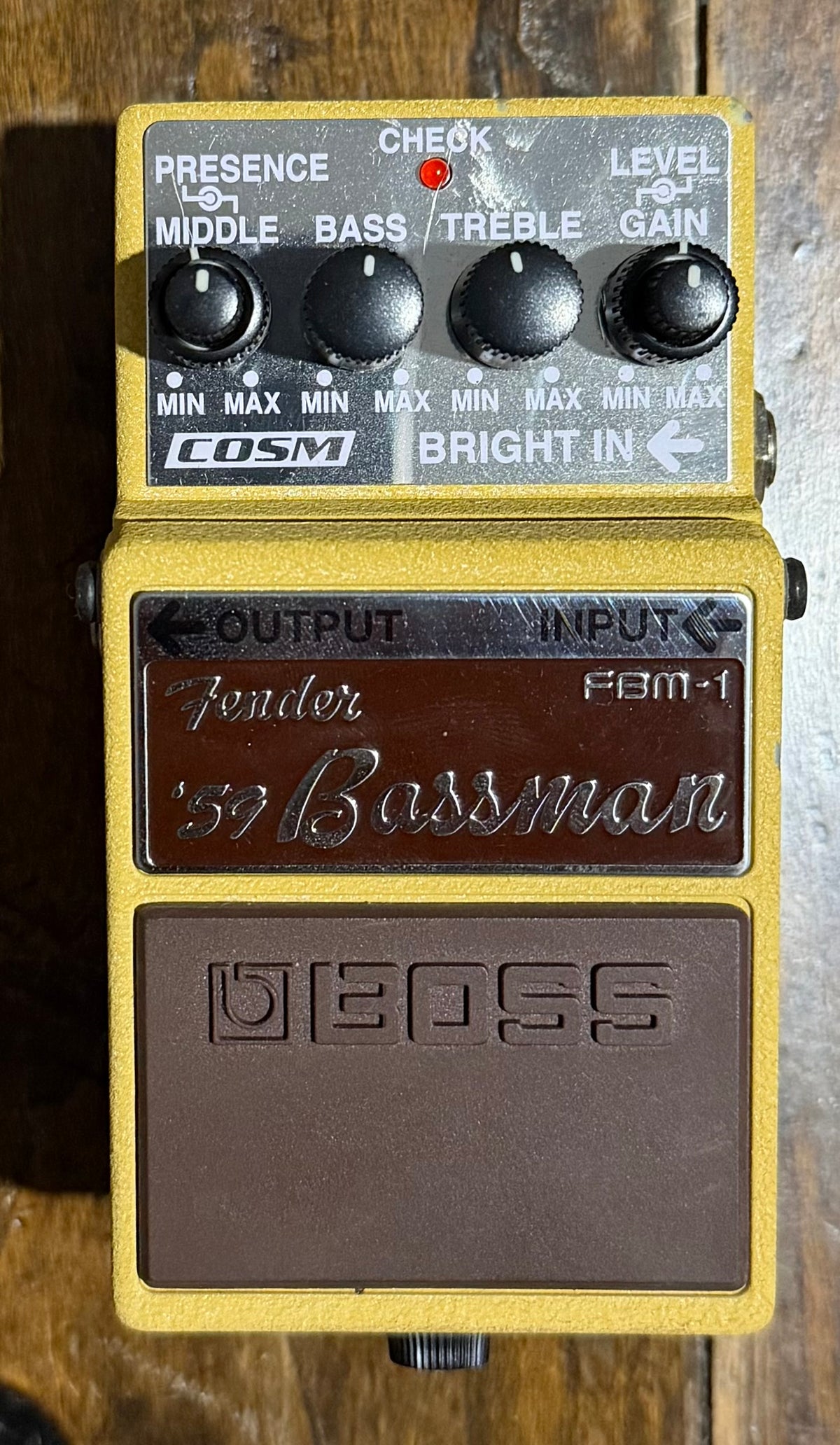 Boss FBM-1 Fender '59 Bassman Pedal- Taiwan - November 2007 ( NO BOX) ( Pre Owned)-Infinite Music-Infinite Music