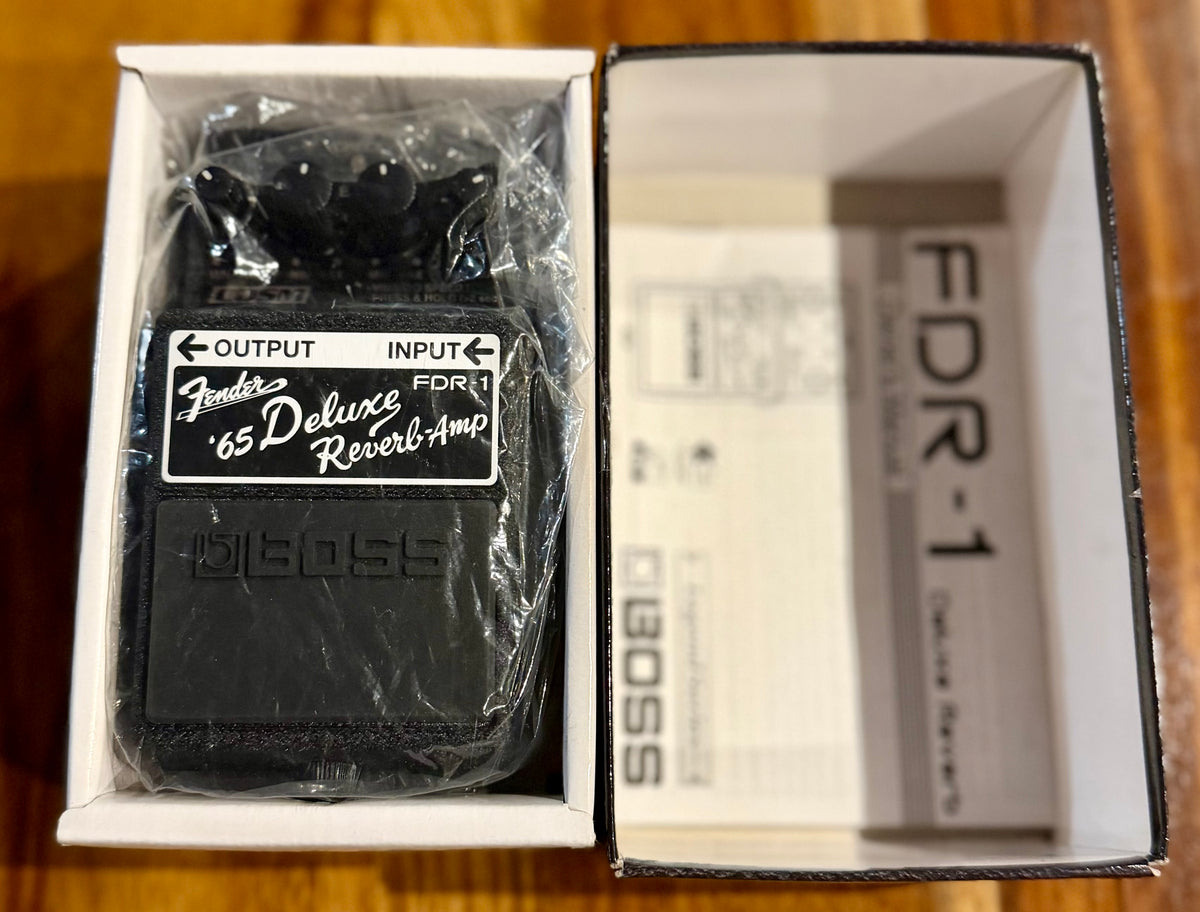 Boss FDR-1 Fender '65 Deluxe Reverb Pedal - Taiwan - Nov 2007 ( Pre Owned... With Box...Excellent) BW47488-Boss-Infinite Music