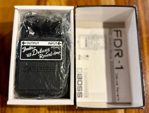 Boss FDR-1 Fender '65 Deluxe Reverb Pedal - Taiwan - Nov 2007 ( Pre Owned... With Box...Excellent) BW47488-Boss-Infinite Music