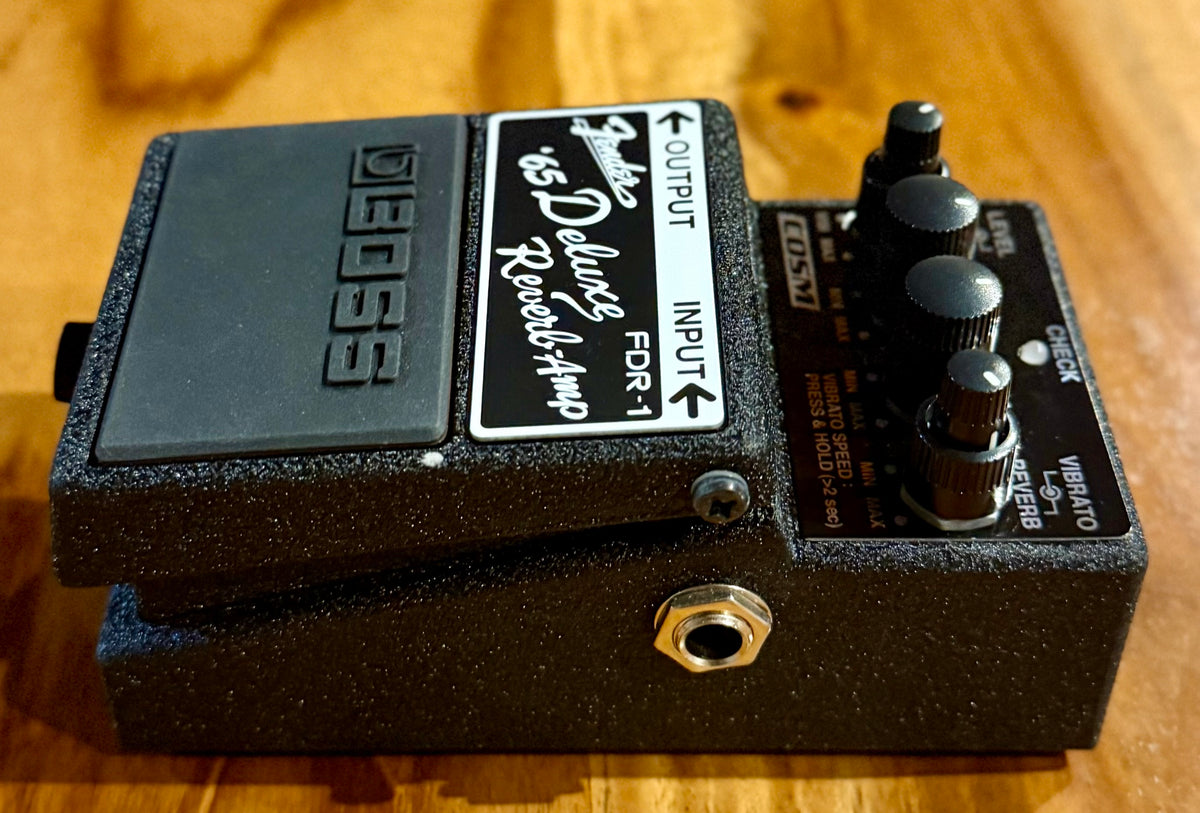 Boss FDR-1 Fender '65 Deluxe Reverb Pedal - Taiwan - Nov 2007 ( Pre Owned... With Box...Excellent) BW47488-Boss-Infinite Music