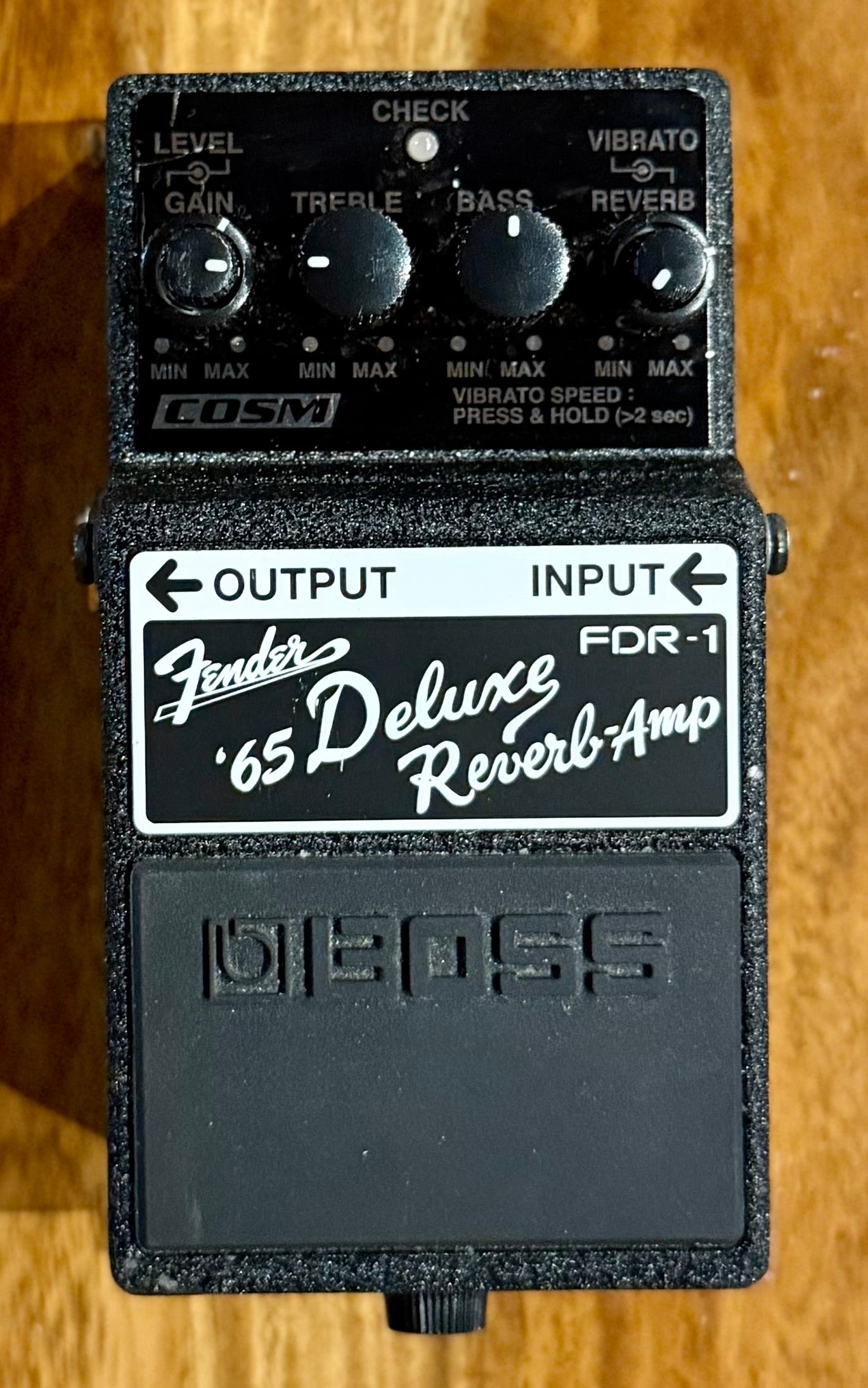 ギター Boss FDR-1 Fender '65 Deluxe Reverb BOSS FDR-1 Fender '65 Deluxe Reverb【2010年代製】 - ギター専門店PAL