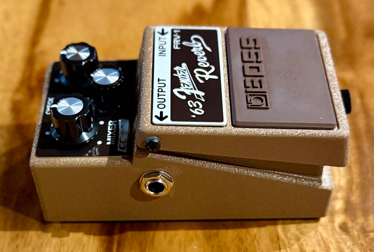 Boss FRV-1 Fender '63 Reverb Pedal - Taiwan - June 2015 ( Pre Owned... In Box...Mint) C5F2921-Boss-Infinite Music