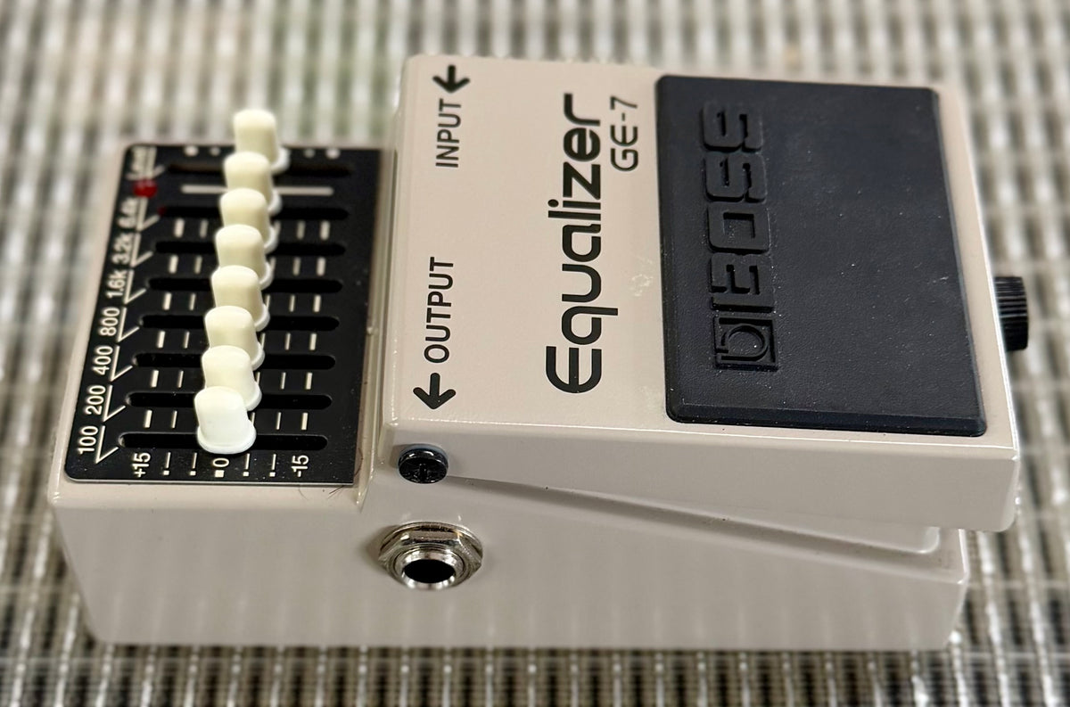 Boss GE-7 Graphic EQ Pedal ( Pre Owned... With Box )-Boss-Infinite Music