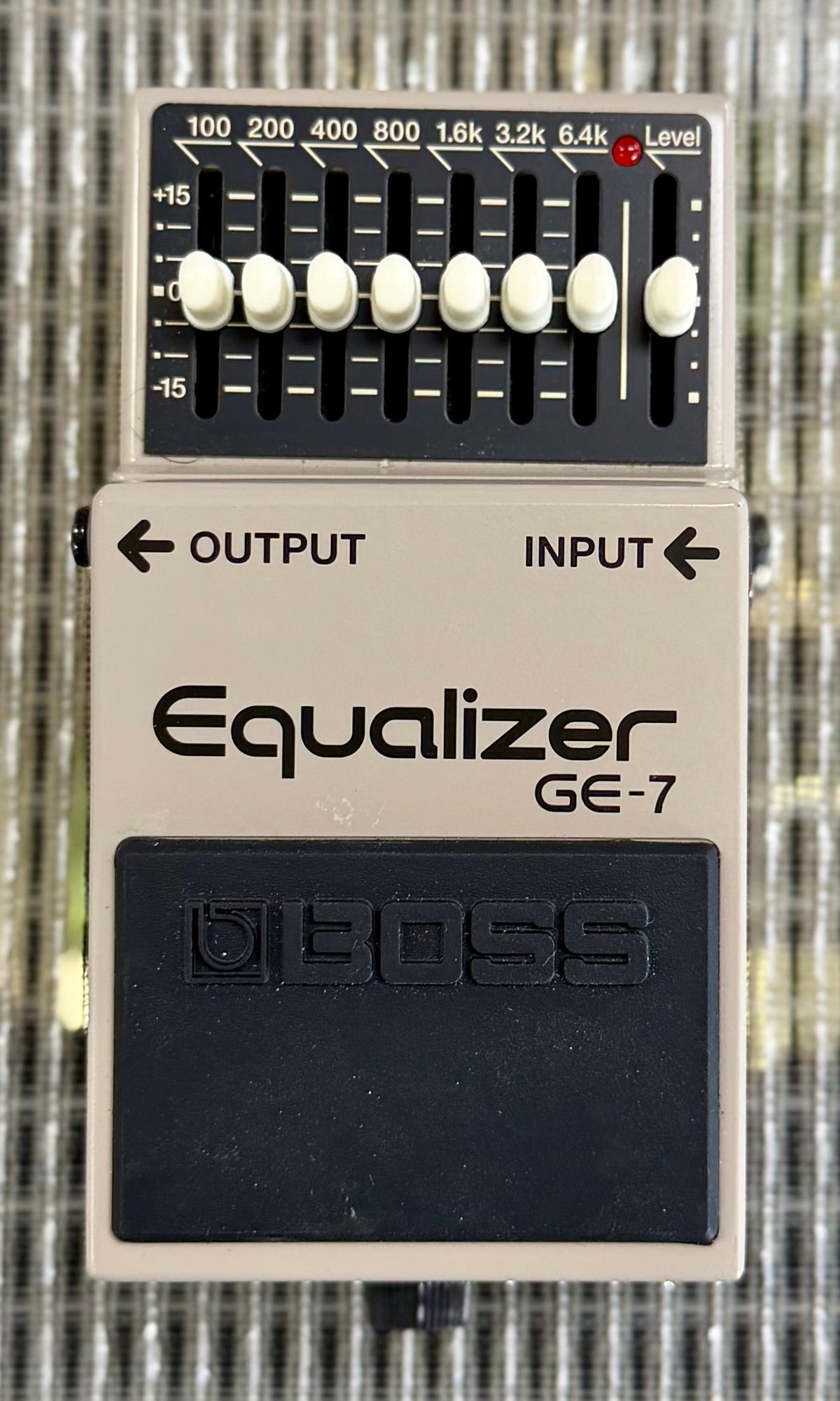 Boss GE-7 Graphic EQ Pedal ( Pre Owned... With Box )-Boss-Infinite Music