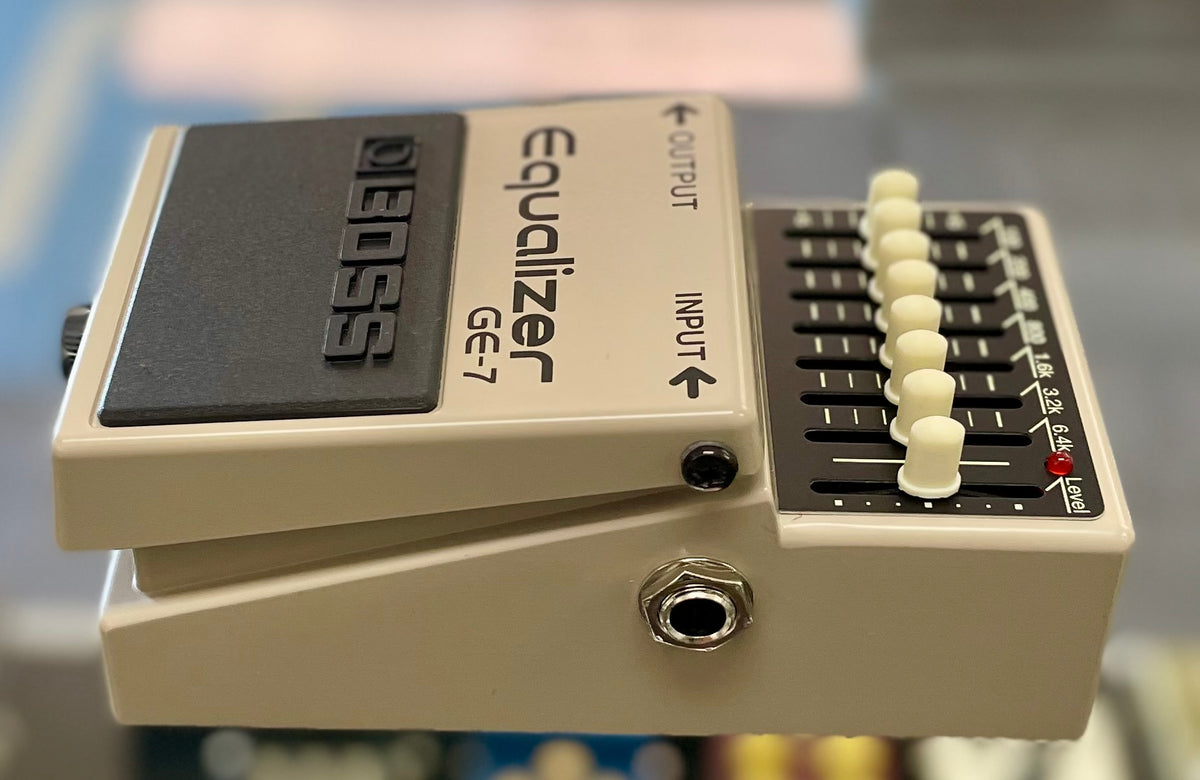 Boss GE-7 Graphic EQ Pedal- Taiwan -November 2013 ( As new - IN BOX) ( Pre Owned) G6D2026-Boss-Infinite Music
