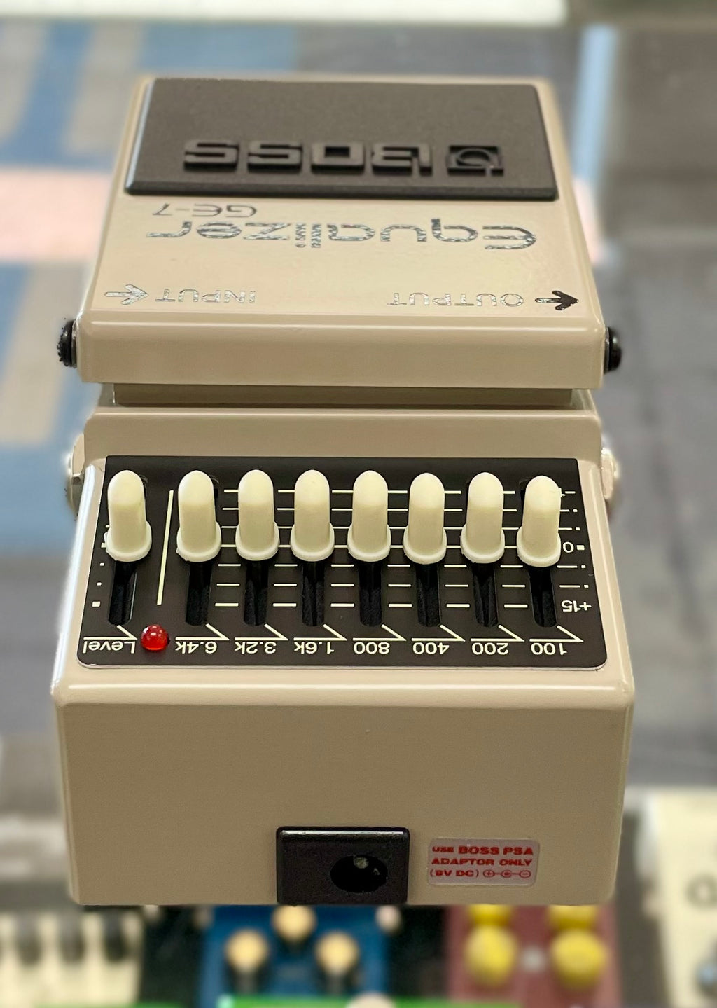 Boss GE-7 Graphic EQ Pedal- Taiwan -November 2013 ( As new - IN BOX) ( Pre Owned) G6D2026-Boss-Infinite Music