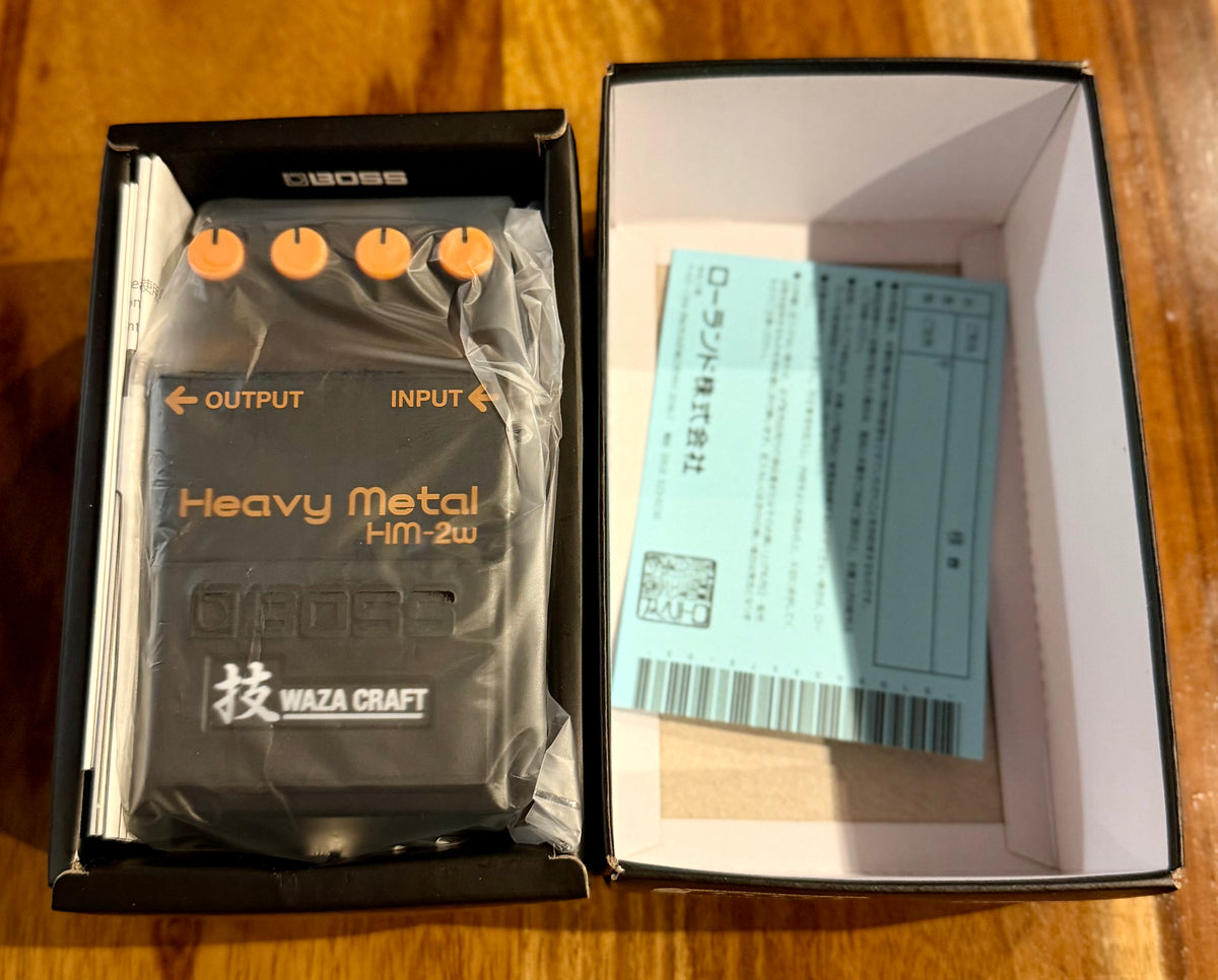 Boss HM-2W Heavy Metal Pedal - Japan - July 2021 ( Pre Owned... In Box...Mint) Z8M2534-Boss-Infinite Music