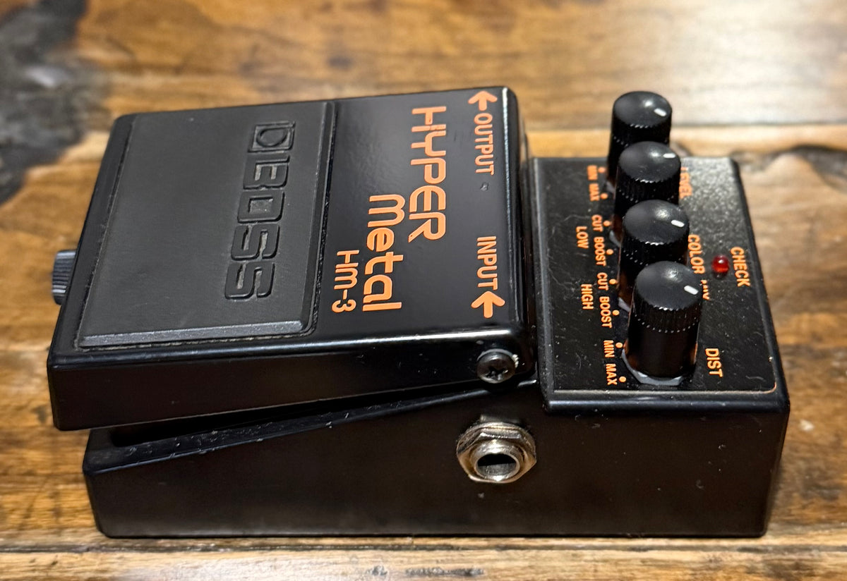 Boss HM-3 Hyper Metal Pedal- Taiwan - February 1995 ( NO BOX) ( Pre Owned)-Boss-Infinite Music