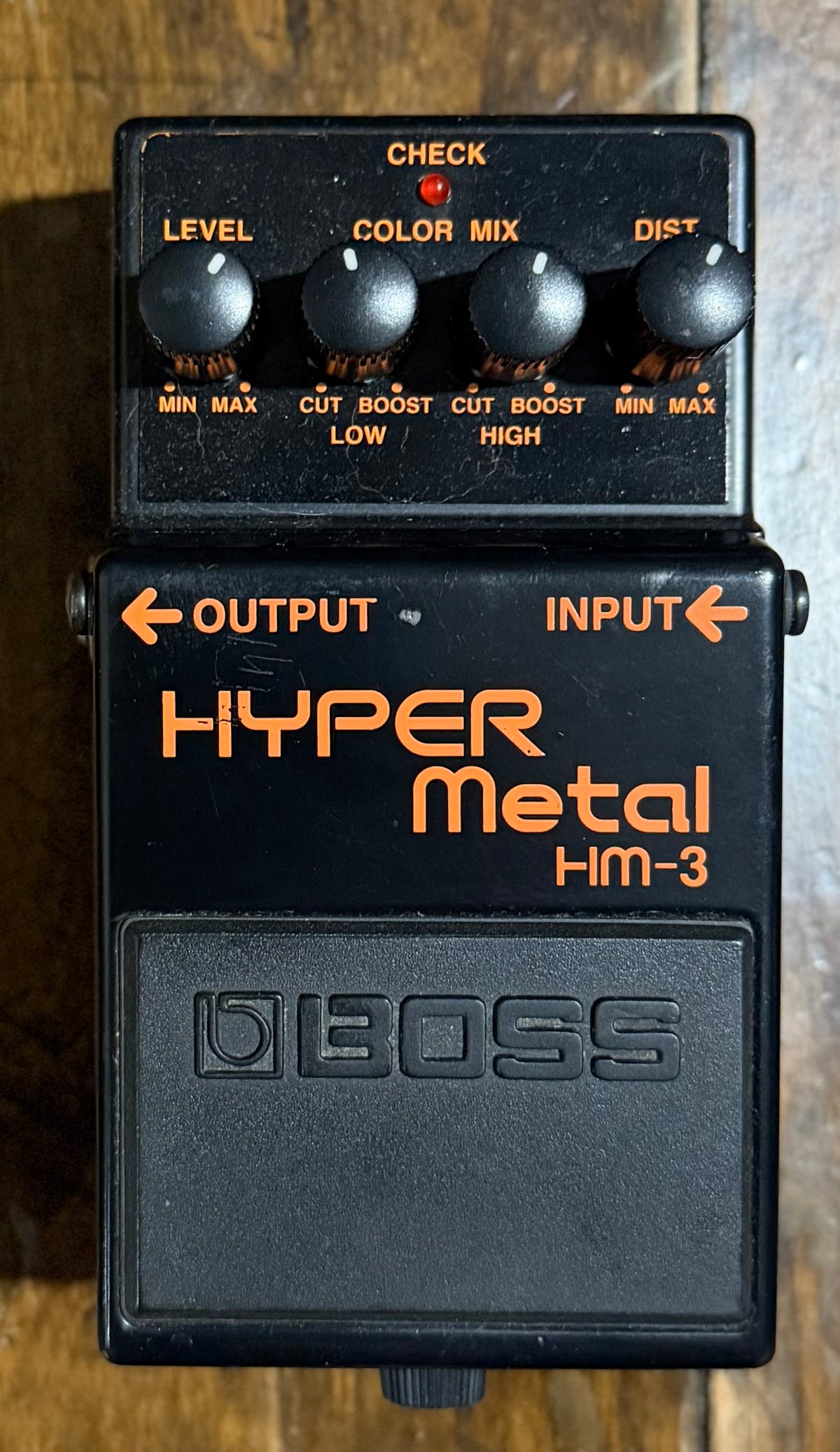 Boss HM-3 Hyper Metal Pedal- Taiwan - February 1995 ( NO BOX) ( Pre Owned)-Boss-Infinite Music