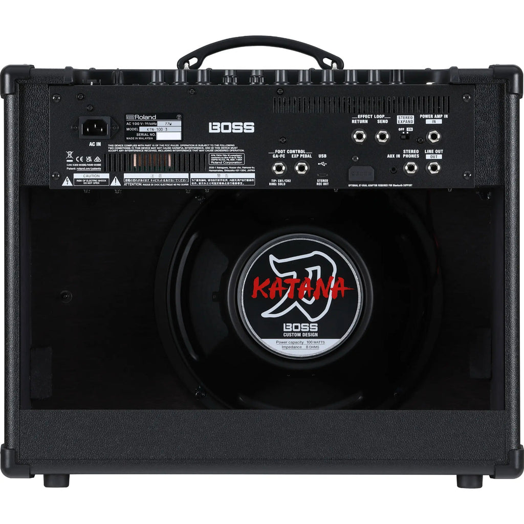 Boss Katana 100 Gen 3 1x12 Guitar Amp (KTN1003)-Boss-Infinite Music