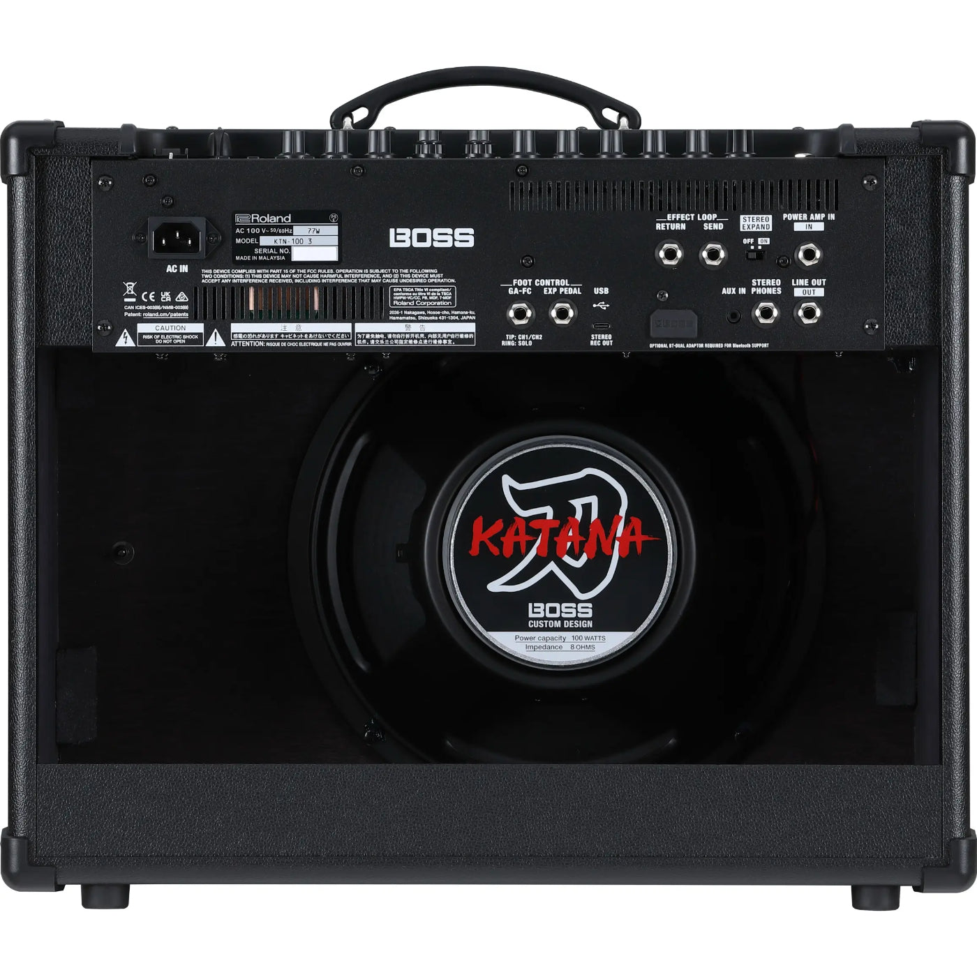 Boss Katana 100 Gen 3 1x12 Guitar Amp (KTN1003)-Boss-Infinite Music
