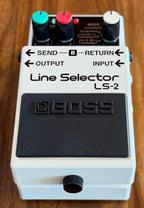 Boss LS-2 Line Selector Pedal- Taiwan - July2015 (Pre Owned...In Box...Mint) J6F0052-Boss-Infinite Music
