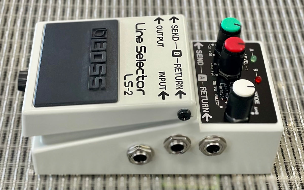 Boss LS-2 Line Selector Pedal- Taiwan - November 2013 (As New... IN BOX) ( Pre Owned) I6D3311-Boss-Infinite Music