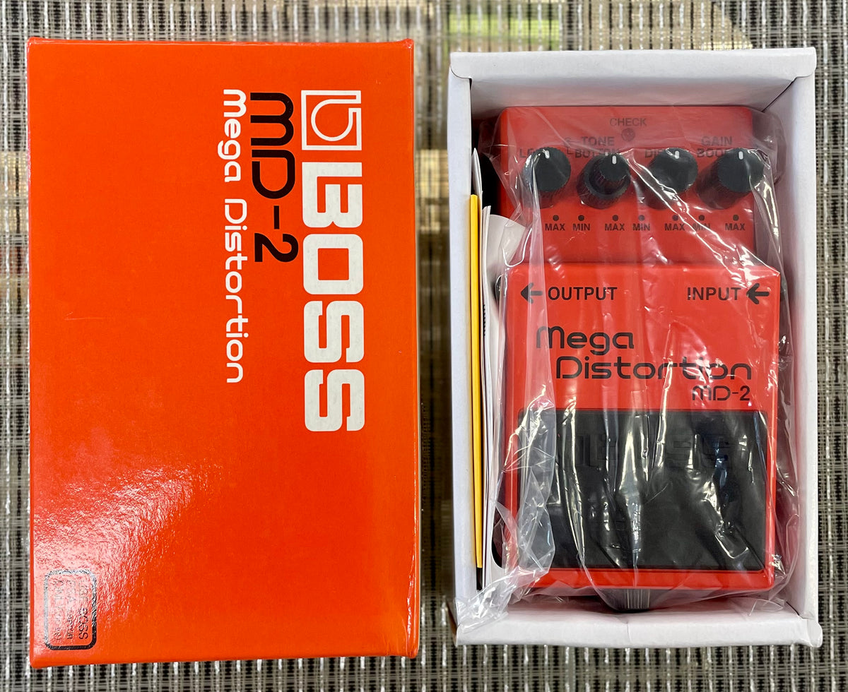 Boss MD-2 Mega Distortion Pedal- Taiwan -August 2013 ( As new - IN BOX) ( Pre Owned) N3D0143-Boss-Infinite Music