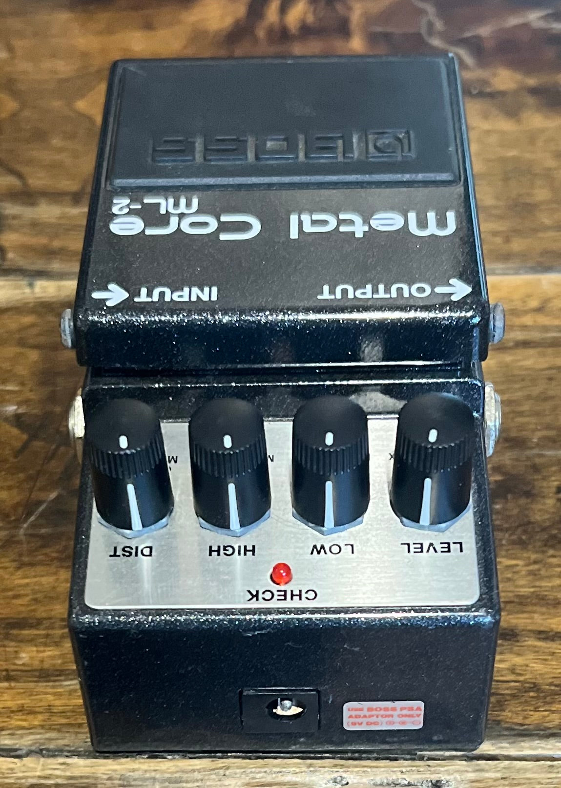 Boss ML-2 Metal Core Pedal - Taiwan - April 2009( NO BOX) ( Pre Owned)-Boss-Infinite Music