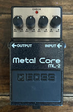 Boss ML-2 Metal Core Pedal - Taiwan - April 2009( NO BOX) ( Pre Owned)-Boss-Infinite Music