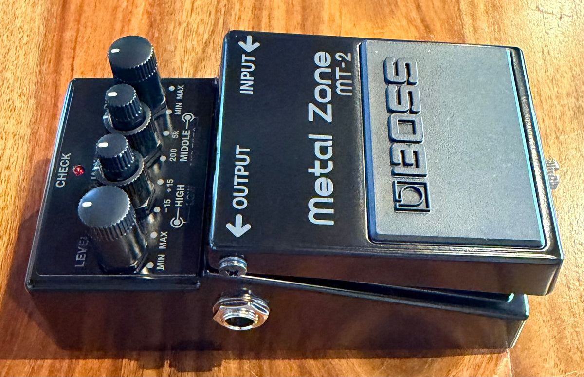 Boss MT-2 3A 30th Anniversary Metal Zone Pedal - Malaysia - March 2021 ( Pre Owned... In Box...Mint) Z4M1215-Boss-Infinite Music