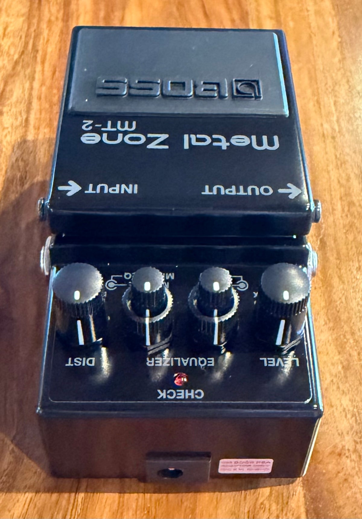 Boss MT-2 3A 30th Anniversary Metal Zone Pedal - Malaysia - March 2021 ( Pre Owned... In Box...Mint) Z4M1215-Boss-Infinite Music