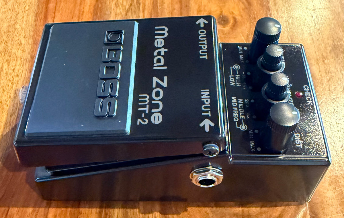 Boss MT-2 3A 30th Anniversary Metal Zone Pedal - Malaysia - March 2021 ( Pre Owned... In Box...Mint) Z4M1215-Boss-Infinite Music