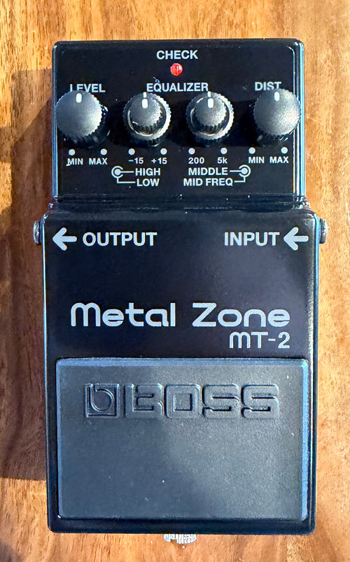 Boss MT-2 3A 30th Anniversary Metal Zone Pedal - Malaysia - March 2021 ( Pre Owned... In Box...Mint) Z4M1215-Boss-Infinite Music