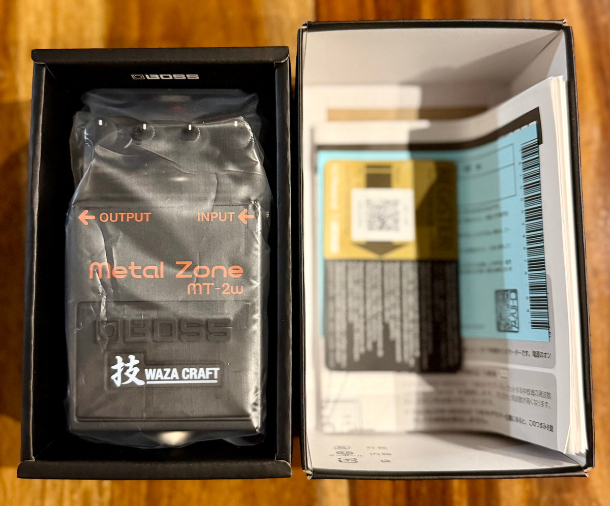 Boss MT-2W Metal Zone Pedal - Japan - July 2020 ( Pre Owned... In Box...Mint) A6L1739-Boss-Infinite Music