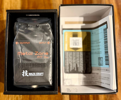 Boss MT-2W Metal Zone Pedal - Japan - July 2020 ( Pre Owned... In Box...Mint) A6L1739-Boss-Infinite Music