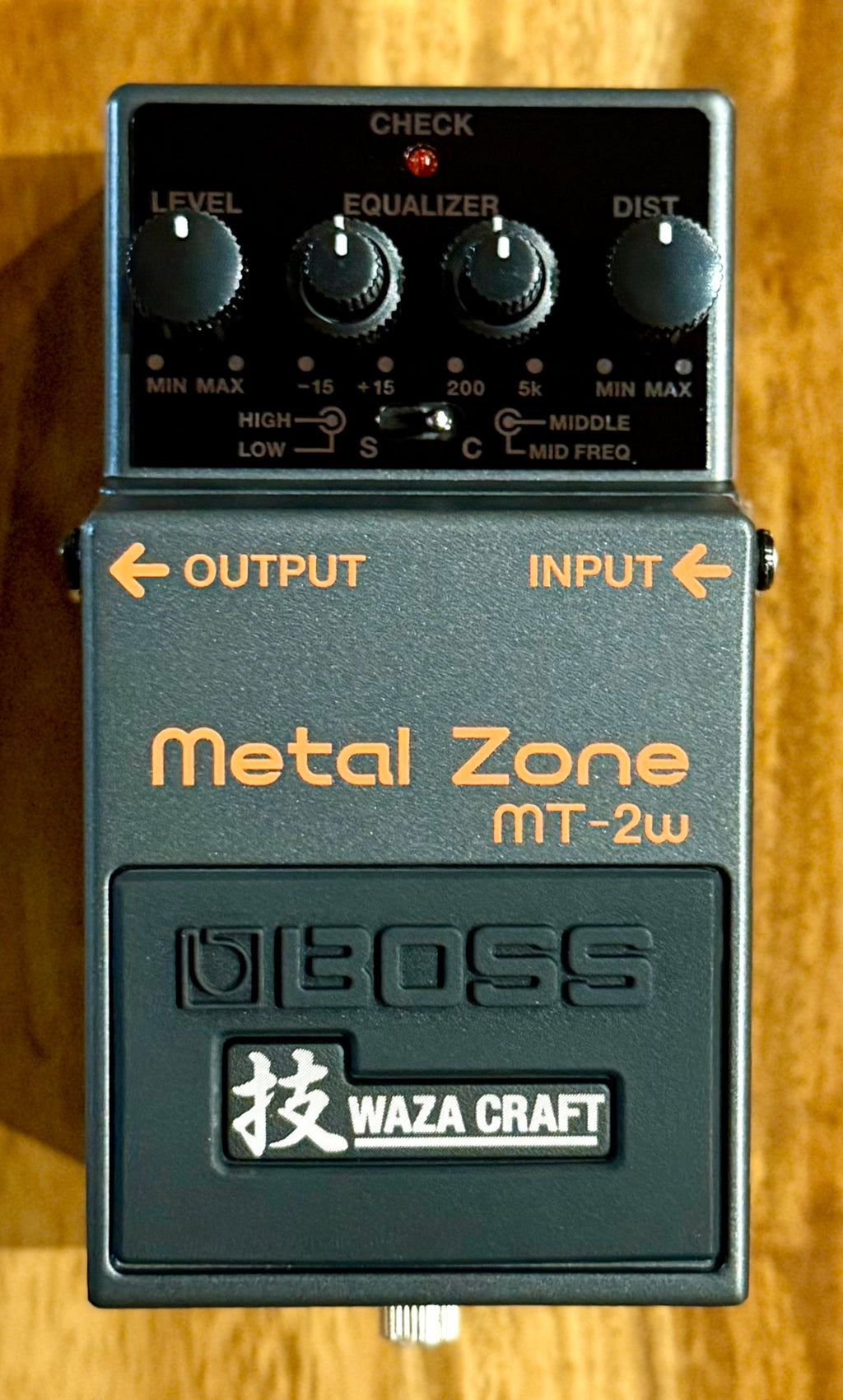 Boss MT-2W Metal Zone Pedal - Japan - July 2020 ( Pre Owned... In Box...Mint) A6L1739-Boss-Infinite Music