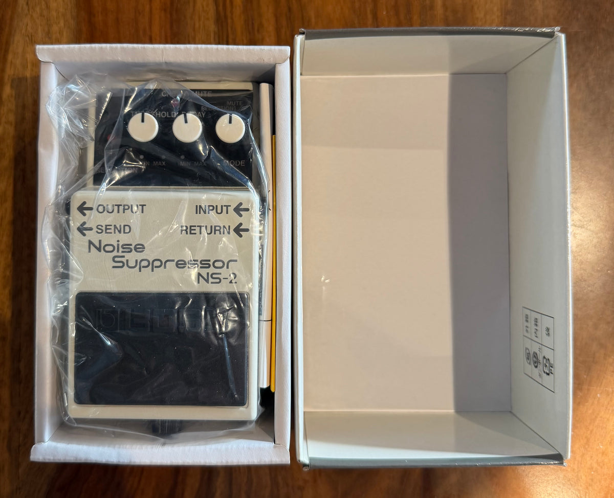 Boss NS-2 Noise Suppressor Pedal - Taiwan - Sep 2013 ( Pre Owned... In Box...Mint) Y4D3762-Boss-Infinite Music