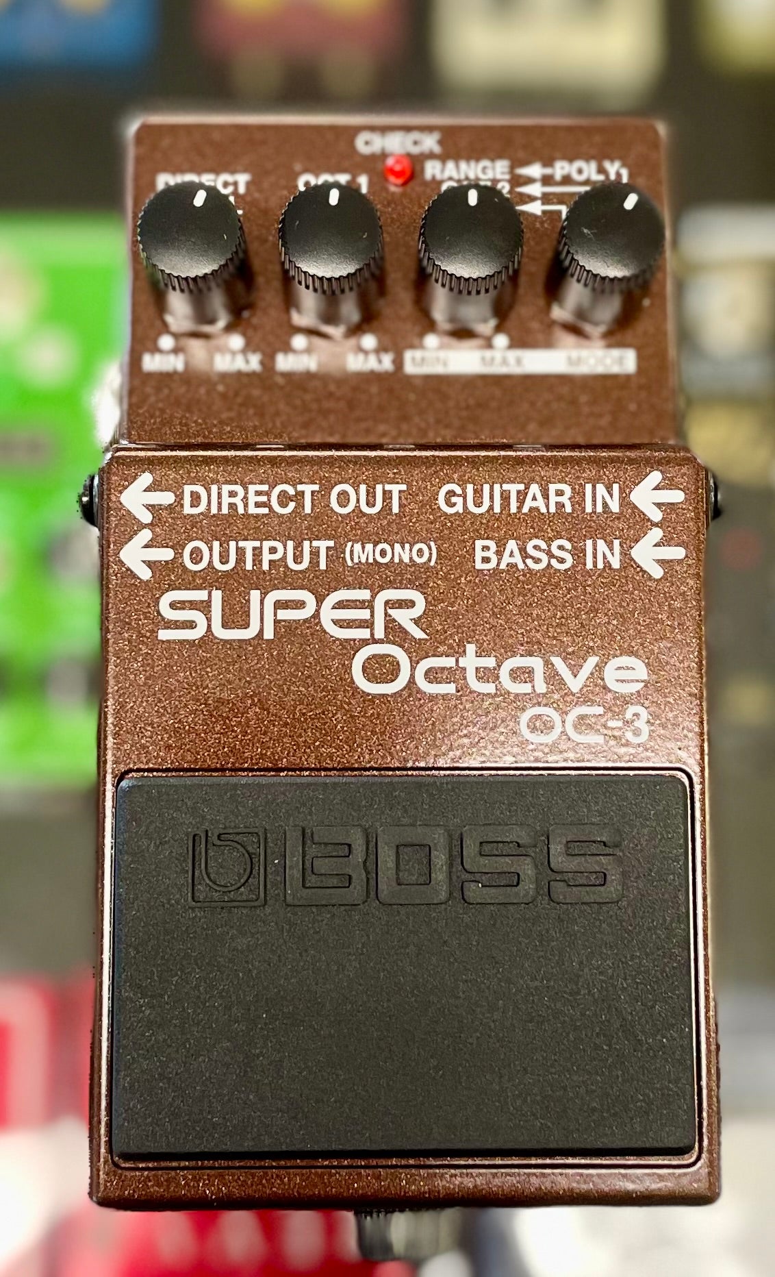 Boss OC-3 Super Octave Pedal- Taiwan - October 2016 ( As new - IN BOX) ( Pre Owned)-Boss-Infinite Music
