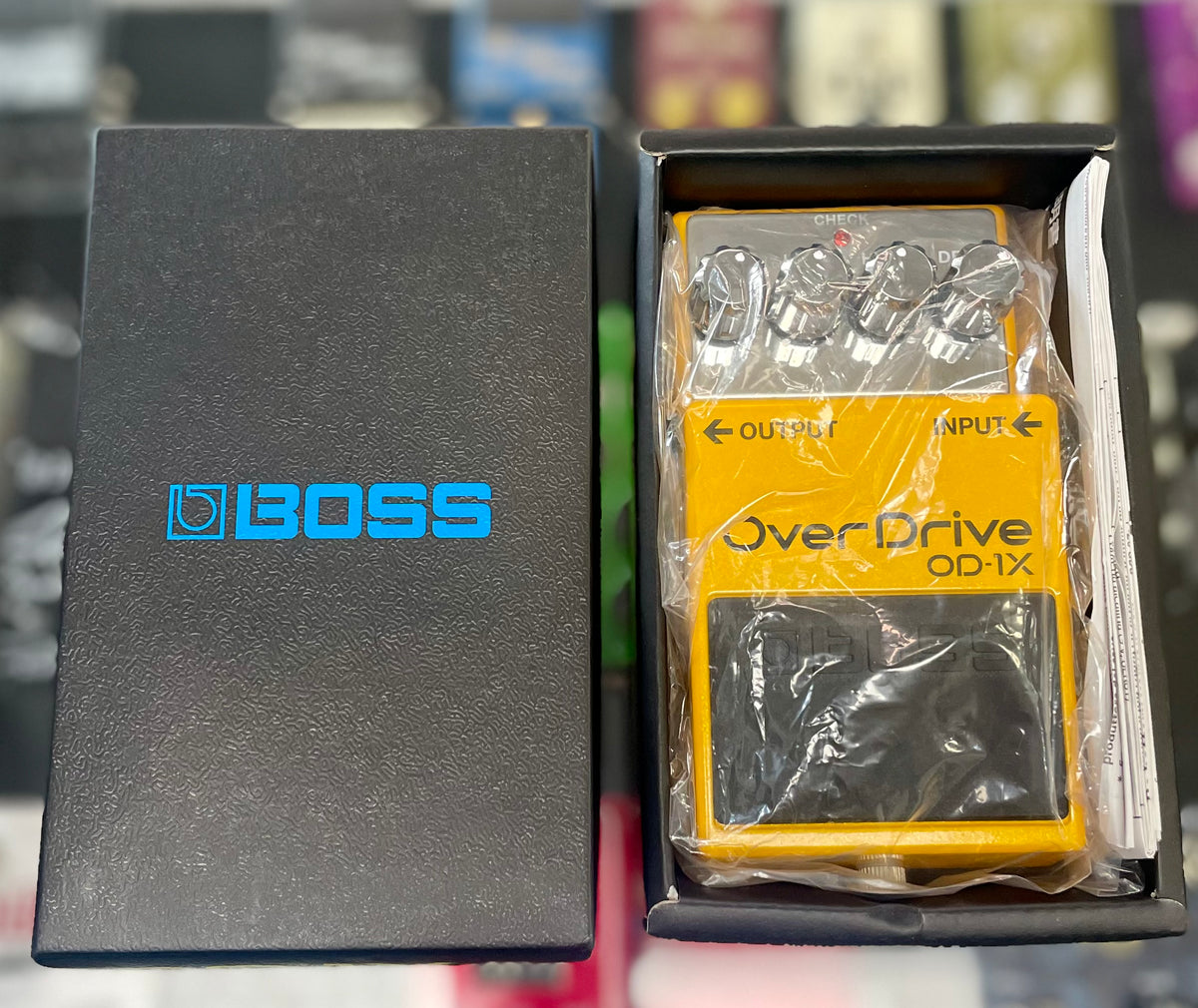 Boss OD-1X Overdrive Pedal Special Edition - Taiwan -January 2014 ( As new - IN BOX) ( Pre Owned) Z8D0216-Boss-Infinite Music