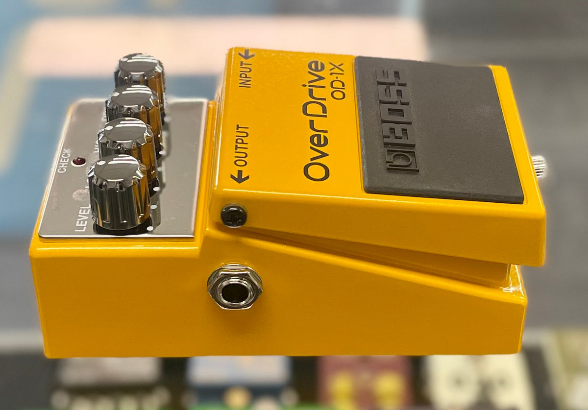 Boss OD-1X Overdrive Pedal Special Edition - Taiwan -January 2014 ( As new - IN BOX) ( Pre Owned) Z8D0216-Boss-Infinite Music