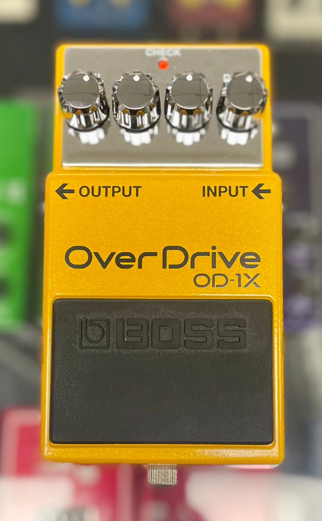 Boss OD-1X Overdrive Pedal Special Edition - Taiwan -January 2014 ( As new - IN BOX) ( Pre Owned) Z8D0216-Boss-Infinite Music