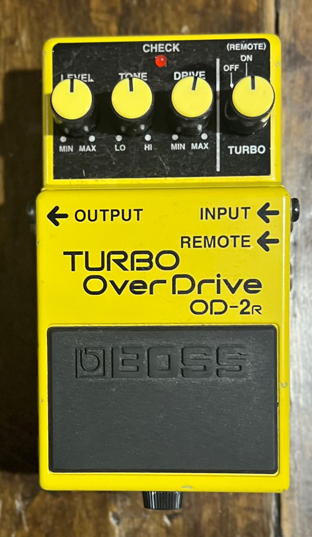 Boss OD-2R Turbo Overdrive Pedal - Taiwan - May 1997 ( NO BOX) ( Pre Owned)-Boss-Infinite Music