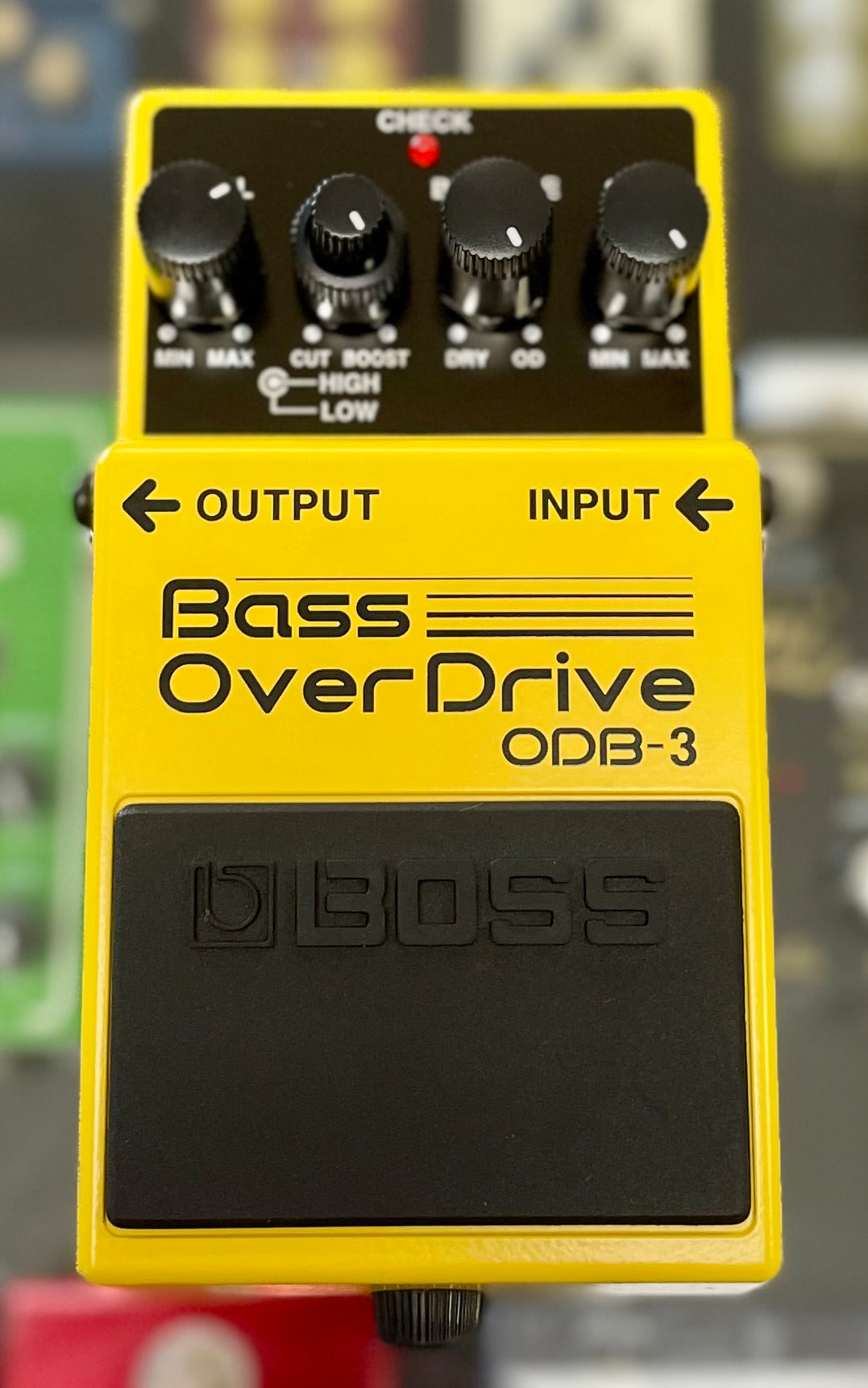 Boss ODB-3 BASS Overdrive Pedal- Taiwan - December 2015 ( As new - IN BOX) ( Pre Owned)-Boss-Infinite Music