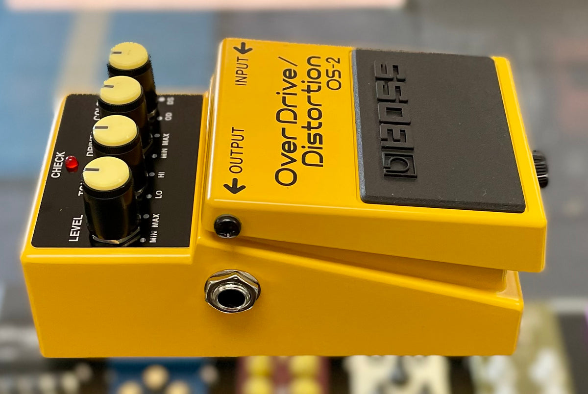 Boss OS-2 Overdrive/Distortion Pedal- Taiwan - October 2017 ( As new - IN BOX) ( Pre Owned)-Boss-Infinite Music